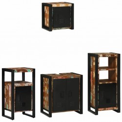 Sonata H Комплект мебели за баня 4 pcs Солидна рециклирана дървесина - Seturi