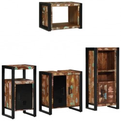 Sonata H Комплект мебели за баня 4 pcs Солидна рециклирана дървесина - Seturi