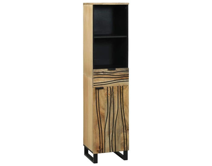 Sonata Set de mobilier pentru baie 5 buc. Maro 38 x 33 x 160 cm