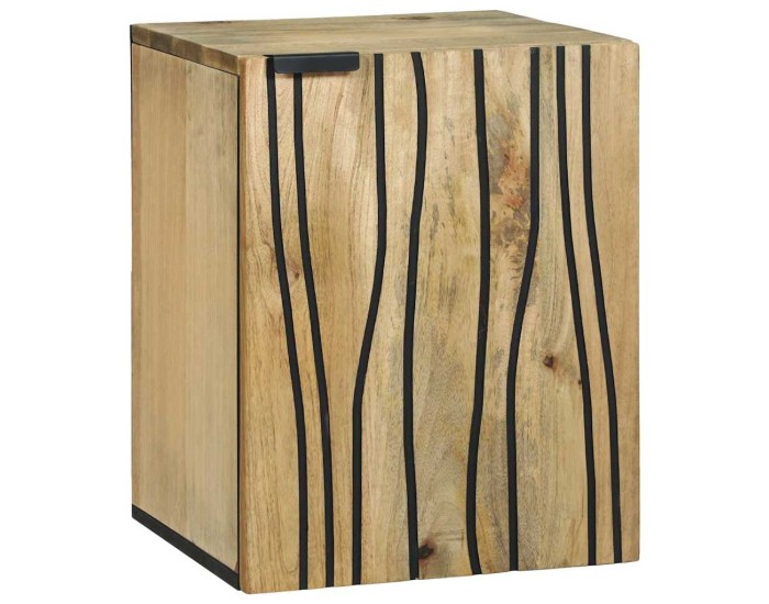 Sonata Set de mobilier pentru baie 5 buc. Maro 38 x 33 x 160 cm