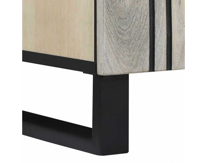 Sonata H Комплект мебели за баня с рафт 2 pcs Бял 62 x 33 x 58 см