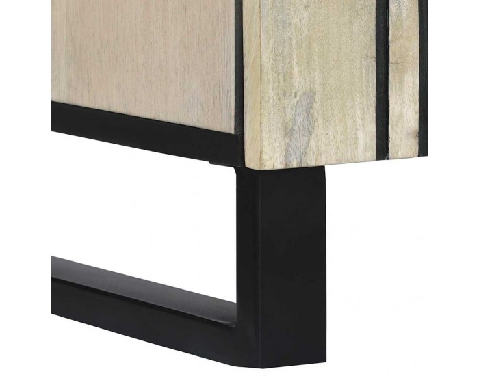 Sonata H Комплект мебели за баня с чекмедже с рафт 3 pcs Бял 38 x 33 x 160 см