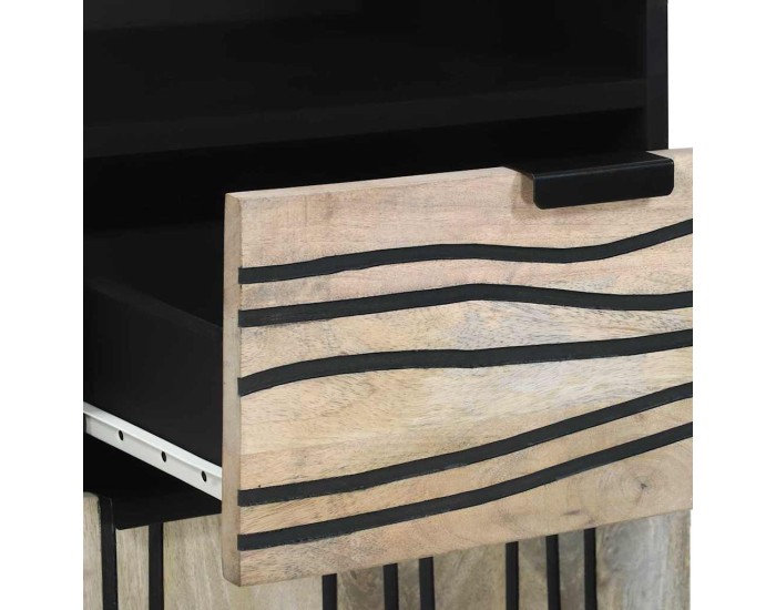 Sonata Set de mobilier pentru baie 4 buc. Maro Nuc Lemn prelucrat