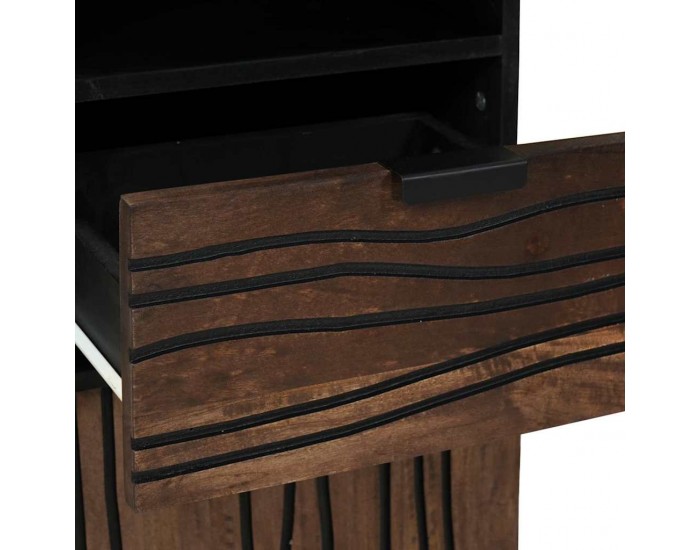 Sonata H Комплект мебели за баня 3 pcs Орехов кафяв 38 x 33 x 160 см
