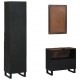 Sonata H Комплект мебели за баня 3 pcs Орехов кафяв 38 x 33 x 160 см