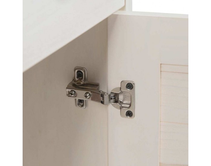 Sonata H Комплект мебели за баня с чекмедже с рафт 3 pcs Кафяво 37 x 34 x 80 см