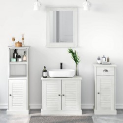 Sonata H Комплект мебели за баня 3 pcs антично бяло 37 x 34 x 110 см - Seturi