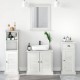 Sonata H Комплект мебели за баня 3 pcs антично бяло 37 x 34 x 110 см