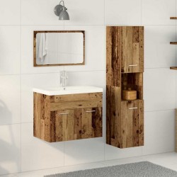 Sonata H Комплекти 3 pcs Старо дърво 30 x 30 x 130 см Инженерно дърво - Seturi