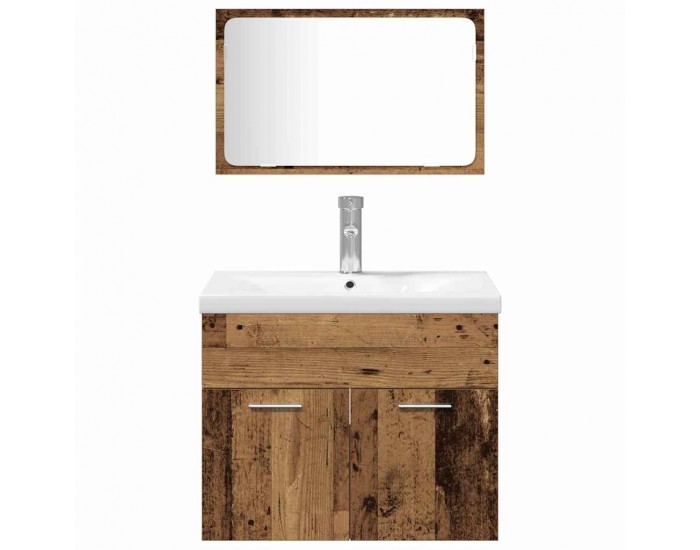Sonata H Комплекти 3 pcs Старо дърво 30 x 30 x 130 см Инженерно дърво