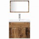 Sonata H Комплекти 3 pcs Старо дърво 30 x 30 x 130 см Инженерно дърво