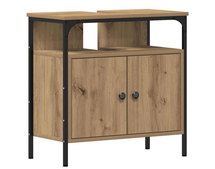 Sonata Unități de vanitate pentru baie 3 buc. Maro 80 x 30 x 60 cm