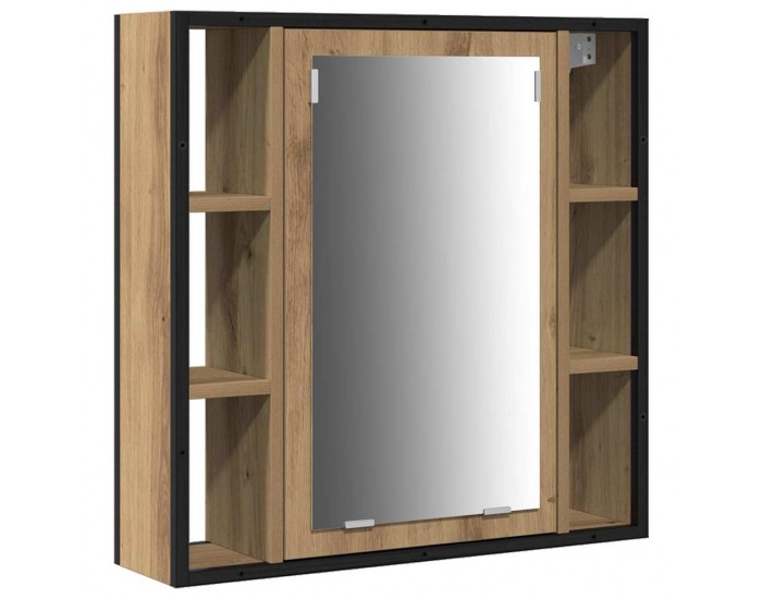 Sonata H Модулни единици за баня с рафт 3 pcs Кафяво 80 x 30 x 60 cm