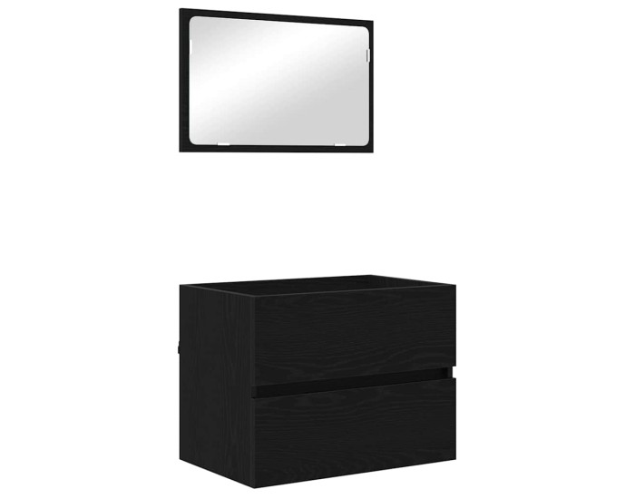 Sonata Set de mobilier pentru baie 3 buc. Stejar Artizanal