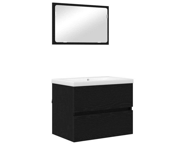 Sonata Set de mobilier pentru baie 3 buc. Stejar Artizanal