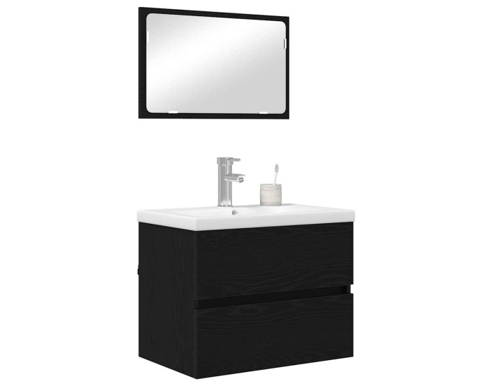 Sonata Set de mobilier pentru baie 3 buc. Stejar Artizanal
