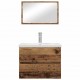 Sonata H Комплект мебели за баня 3 pcs старо дърво 60 x 38.5 x 45 cm