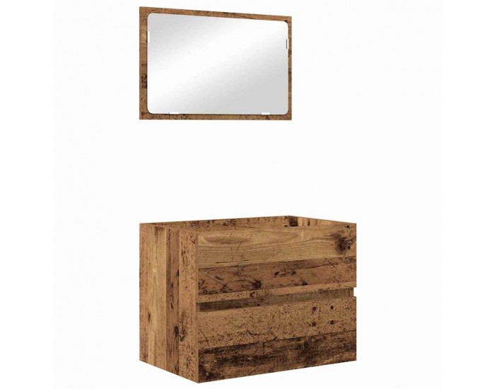 Sonata H Комплект мебели за баня 3 pcs старо дърво 60 x 38.5 x 45 cm