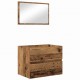 Sonata H Комплект мебели за баня 3 pcs старо дърво 60 x 38.5 x 45 cm