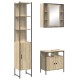 Sonata Set de mobilier pentru baie 3 buc. Stejar Sonoma
