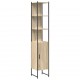 Sonata H Комплект мебели за баня 3 pcs дъб сонома 33 x 33 x 185.5 см