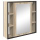 Sonata H Комплект мебели за баня 3 pcs дъб сонома 33 x 33 x 185.5 см