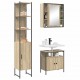 Sonata H Комплект мебели за баня 3 pcs дъб сонома 33 x 33 x 185.5 см