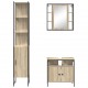 Sonata H Комплект мебели за баня 3 pcs дъб сонома 33 x 33 x 185.5 см
