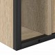 Sonata H Комплект мебели за баня 3 pcs дъб сонома 33 x 33 x 185.5 см