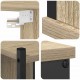 Sonata H Комплект мебели за баня 4 pcs дъб сонома 33 x 33 x 185.5 см