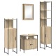 Sonata Set de mobilier pentru baie 4 buc. Stejar Sonoma