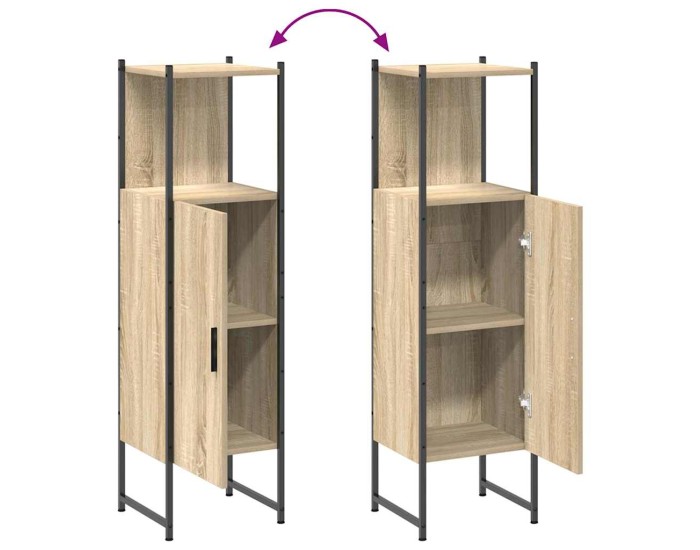 Sonata Set de mobilier pentru baie 4 buc. Stejar Sonoma