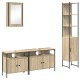 Sonata Set de mobilier pentru baie 4 buc. Stejar Sonoma