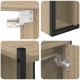 Sonata Set de mobilier pentru baie 4 buc. Stejar Sonoma