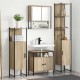 Sonata H Комплект мебели за баня 4 pcs дъб сонома 33 x 33 x 188.5 см