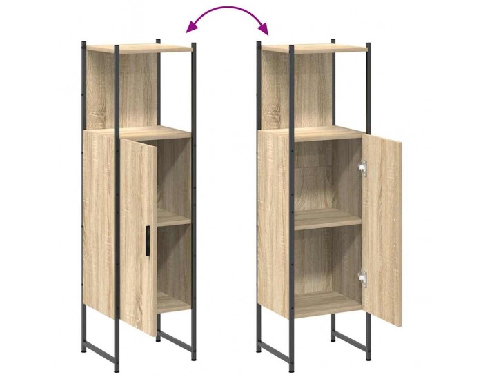 Sonata H Комплект мебели за баня 4 pcs дъб сонома 33 x 33 x 188.5 см