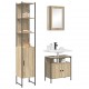 Sonata H Комплект мебели за баня 3 pcs дъб сонома 33 x 33 x 185.5 см