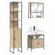 Sonata H Комплект мебели за баня 3 pcs дъб сонома 33 x 33 x 185.5 см
