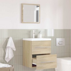 Sonata H Шкаф за баня Sonoma oak 41 x 38.5 x 48 см Инженерно дърво - Seturi