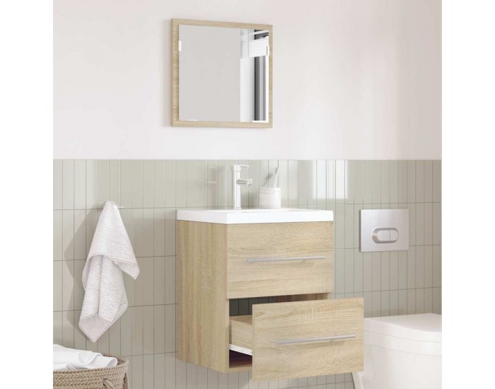 Sonata H Шкаф за баня Sonoma oak 41 x 38.5 x 48 см Инженерно дърво