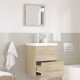 Sonata H Шкаф за баня Sonoma oak 41 x 38.5 x 48 см Инженерно дърво