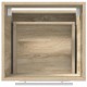 Sonata Set de mobilier pentru baie cu sertar Maro 41 x 38,5 x 48 cm