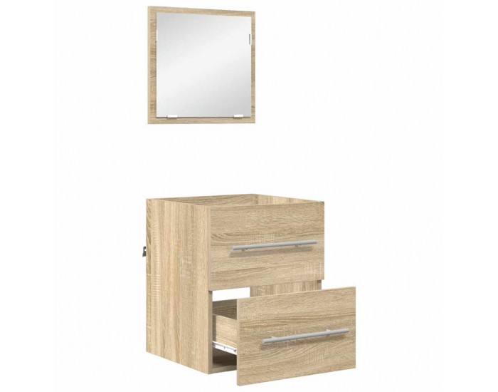 Sonata H Шкаф за баня Sonoma oak 41 x 38.5 x 48 см Инженерно дърво