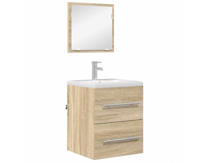 Sonata H Шкаф за баня Sonoma oak 41 x 38.5 x 48 см Инженерно дърво