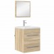 Sonata H Шкаф за баня Sonoma oak 41 x 38.5 x 48 см Инженерно дърво