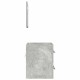 Sonata Set de mobilier pentru baie cu sertar Gri 41 x 38,5 x 48 cm