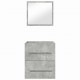 Sonata H Шкаф за баня Бетон grey 41 x 38.5 x 48 см Инженерно дърво