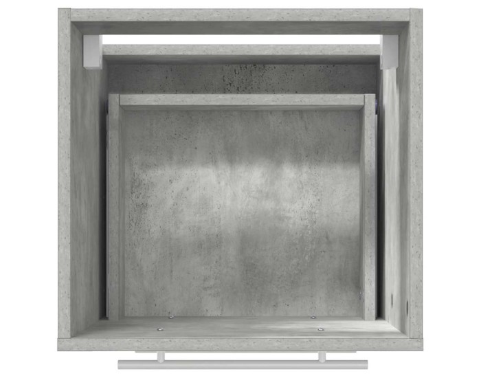 Sonata Set de mobilier pentru baie cu sertar Gri 41 x 38,5 x 48 cm