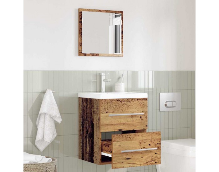 Sonata H Шкаф за баня Старо дърво 41 x 38.5 x 48 см Инженерно дърво