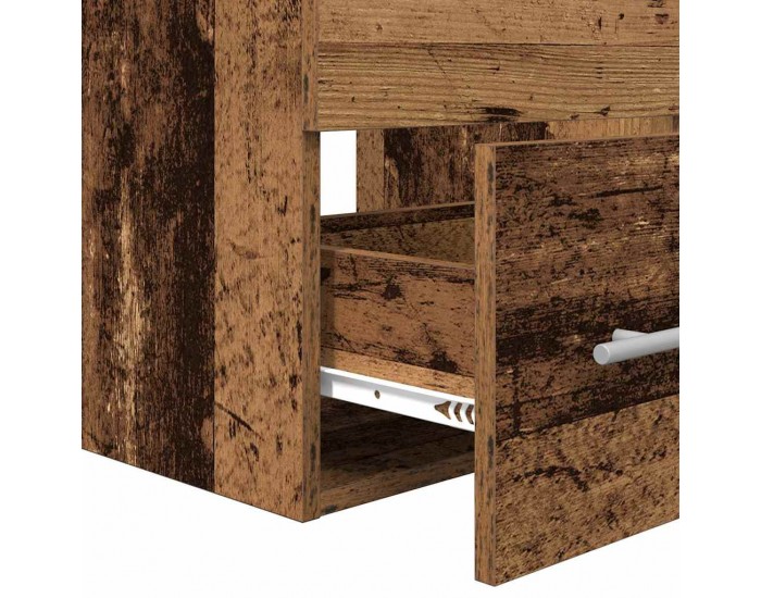 Sonata H Шкаф за баня Старо дърво 41 x 38.5 x 48 см Инженерно дърво